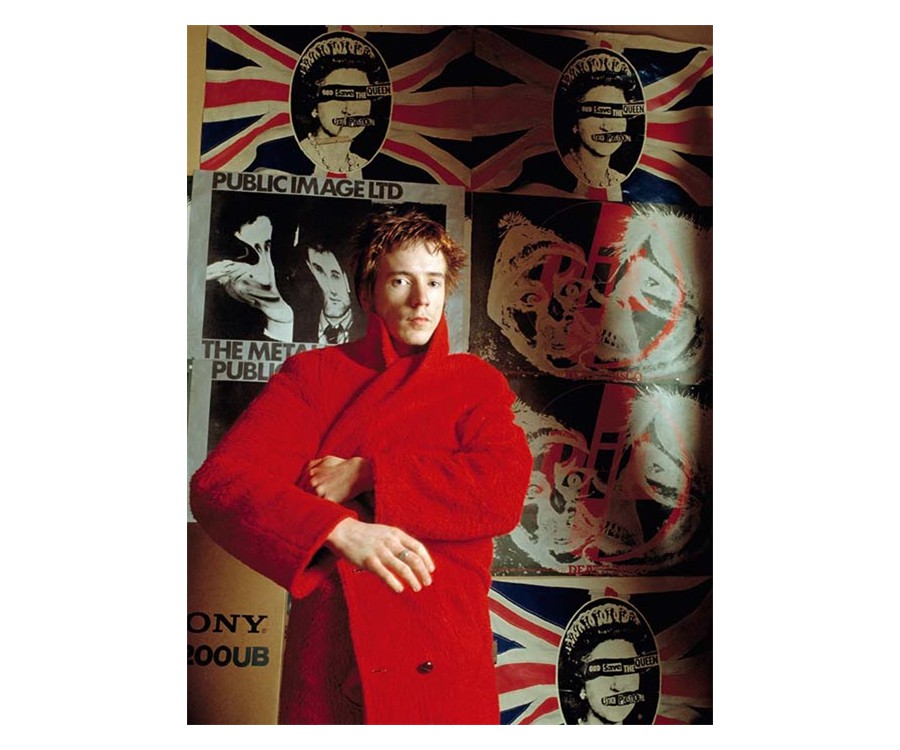 Sheila Rock, John Lydon in a Red Coat, 1978-79 
