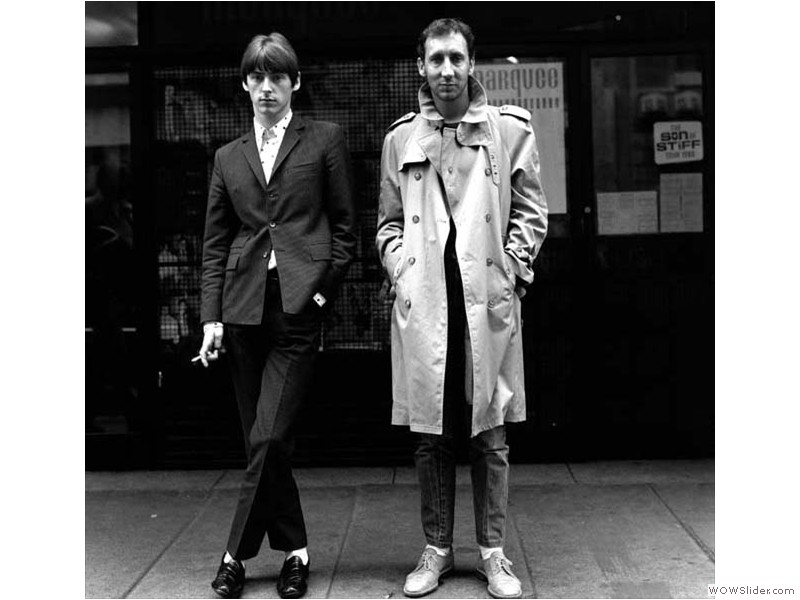 Pete Townshend and Paul Weller